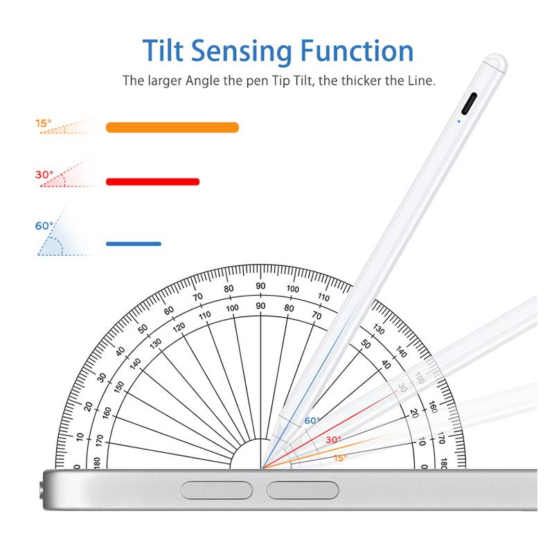 2020 New Design 2 In 1 Custom Logo Magnetic Attraction Pen With Light Nib Replaceable Capacitive Active Tablet Stylus Pen